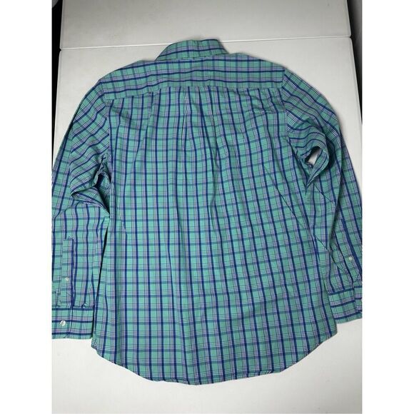 Vineyard Vines Poplin Button-down Shirt Men's Aquinnah Aqua Barrel Cuffs Size M - Picture 6 of 7